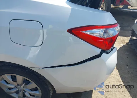 2014 Toyota Corolla Le z USA, uszkodzony, nr VIN 2T1BURHE3EC191010